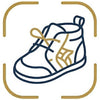 Ergonomisches Design für erste Schritte icon
