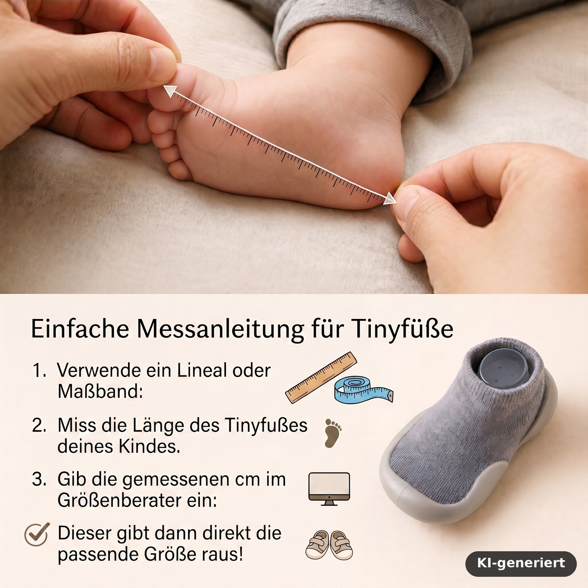LittleFeets - Natürlich laufen – Babyschuhe mit flexibler Sohle